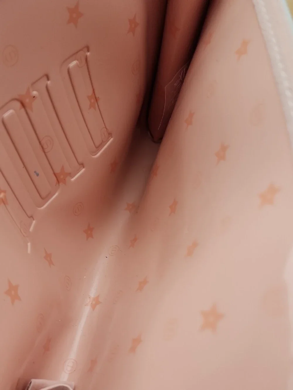 DIOR Blush Pink Leather Zip Pouch